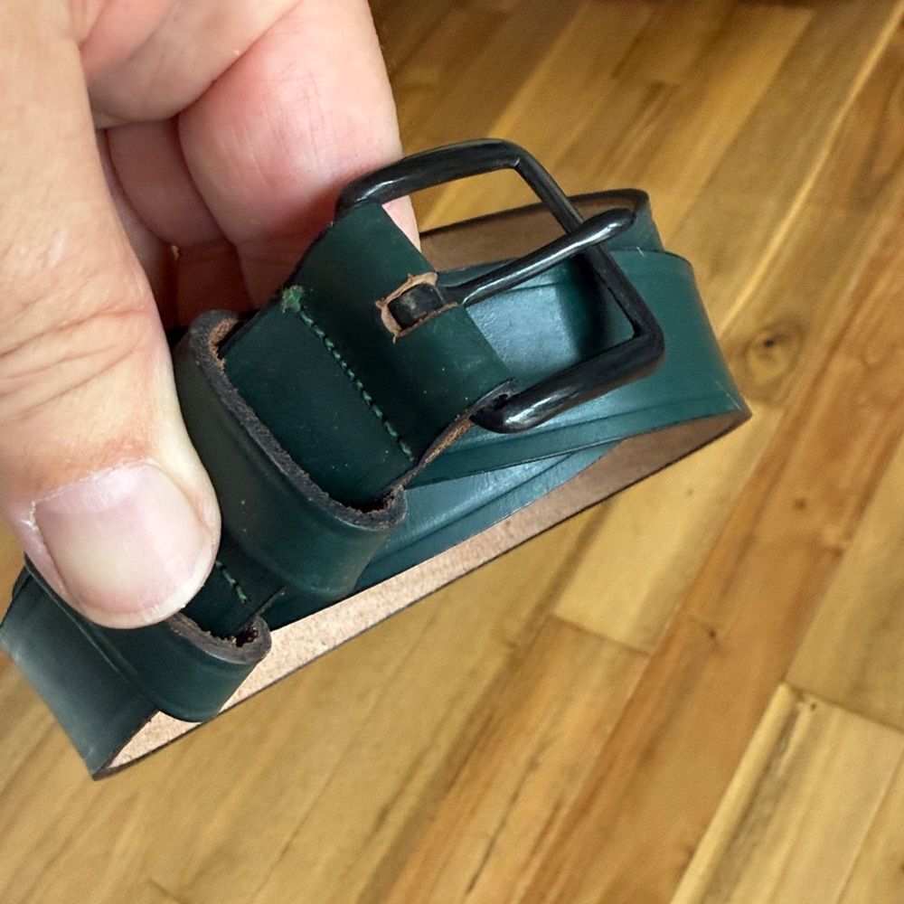 Vintage & NEW Girl Scouts leather belt